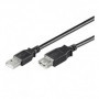 Goobay USB Ext AA 180 HiSpeed Black 1.8m cavo USB 1,8 m USB A Nero (68903)