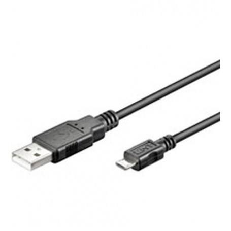 Goobay USB micro-B 500, 5m cavo USB Micro-USB B USB A Nero (93921)