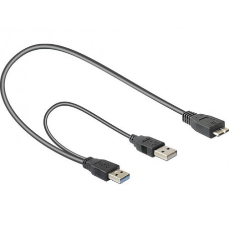 DeLOCK 82909 cavo USB 0,2 m USB 3.2 Gen 1 (3.1 Gen 1) USB A Micro-USB B Grigio (82909)