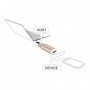 DeLOCK 65677 adattatore per inversione del genere dei cavi USB 2.0-C USB 2.0 Micro-B Rame (65677)