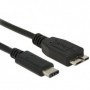 DeLOCK 0.5m USB3.1 C - MicroUSB3.1 B cavo USB 0,5 m USB 3.2 Gen 2 (3.1 Gen 2) USB C Micro-USB B Nero (83676)