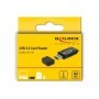 DeLOCK 91602 lettore di schede USB 2.0 Nero (91602)