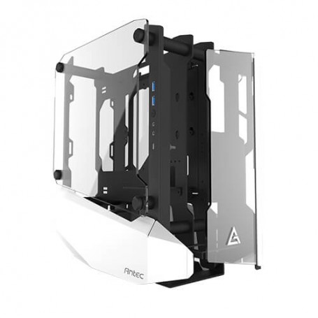 Antec Striker Mini Tower Trasparente, Bianco (0-761345-80032-7)