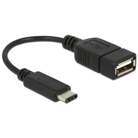 DeLOCK 65579 cavo USB 0,15 m USB 2.0 USB C USB A Nero (65579)