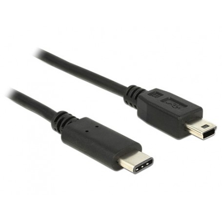 DeLOCK 83603 cavo USB 1 m USB 2.0 USB C Mini-USB B Nero (83603)