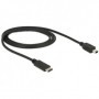 DeLOCK 83603 cavo USB 1 m USB 2.0 USB C Mini-USB B Nero (83603)