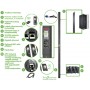 APC APDU9959EU3 unità di distribuzione dell'energia (PDU) 24 presa(e) AC 0U Nero (APDU9959EU3)