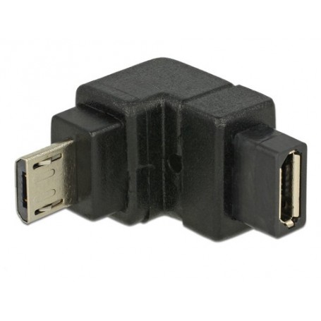 DeLOCK USB2.0Micro-B/USB2.0Micro-B Nero (65668)