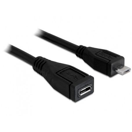 DeLOCK 83248 cavo USB 1 m USB 2.0 Micro-USB B Nero (83248)