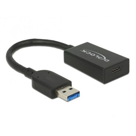 DeLOCK 65698 cavo USB 0,15 m USB 3.2 Gen 2 (3.1 Gen 2) USB A USB C Nero (65698)