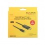 DeLOCK 85257 cavo e adattatore video 3 m USB tipo-C DisplayPort Nero (85257)