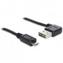 DeLOCK 1m USB 2.0 A - micro-B m/m cavo USB USB A Micro-USB B Nero (83382)