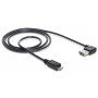 DeLOCK 1m USB 2.0 A - micro-B m/m cavo USB USB A Micro-USB B Nero (83382)