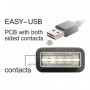DeLOCK 3m USB 2.0 A - micro-B m/m cavo USB USB A Micro-USB B Nero (83384)