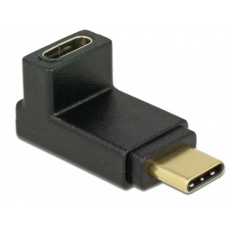 DeLOCK 65914 adattatore per inversione del genere dei cavi 1 x USB Type-C Male 1 x USB 3.1 Gen 2 Type-C™ female Nero (65914)