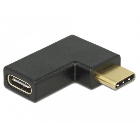 DeLOCK 65915 adattatore per inversione del genere dei cavi 1 x USB Type-C Male 1 x USB 3.1 Gen 2 Type-C™ female Nero (65915)