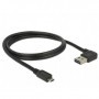 DeLOCK 85165 cavo USB 1 m USB 2.0 USB A Micro-USB B Nero (85165)