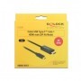 DeLOCK 85258 cavo e adattatore video 1 m USB tipo-C HDMI Nero (85258)