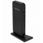 DeLOCK 87746 replicatore di porte e docking station per notebook Cablato Nero (87746)
