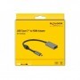 DeLOCK 66571 cavo e adattatore video 0,2 m USB tipo-C HDMI tipo A (Standard) Nero, Grigio (66571)