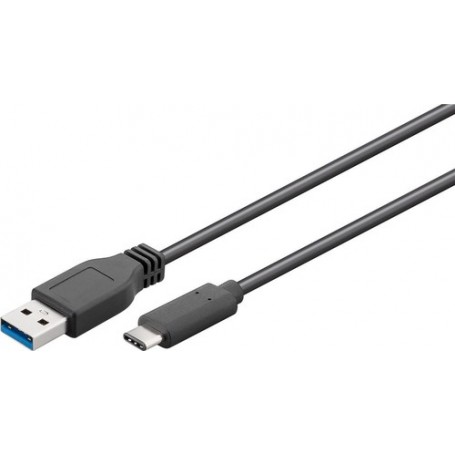 Goobay 45247 cavo USB 0,15 m USB 3.2 Gen 1 (3.1 Gen 1) USB A USB C Nero (45247)