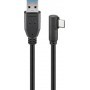 Wentronic 66502 cavo USB 1,5 m USB 3.2 Gen 1 (3.1 Gen 1) USB C USB A Nero (66502)
