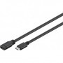 Goobay 45393 cavo USB 1 m USB 3.2 Gen 1 (3.1 Gen 1) USB C Nero (45393)