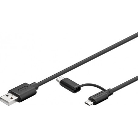 Goobay 71892 cavo USB Nero (71892)