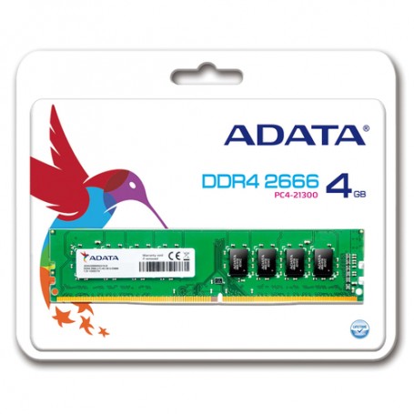 ADATA Premier memoria 4 GB 1 x 4 GB DDR4 2666 MHz (AD4U2666J4G19-R)