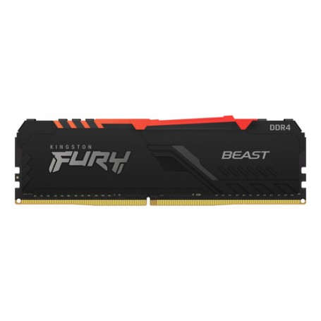 Kingston Technology FURY Beast RGB memoria 16 GB 1 x 16 GB DDR4 3200 MHz (KF432C16BB1A/16)