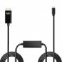 Lindy 43317 cavo e adattatore video 10 m USB tipo-C HDMI tipo A (Standard) Nero (43317)