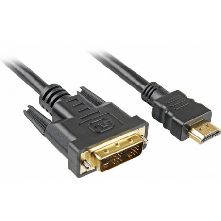 Sharkoon 4044951009053 cavo e adattatore video 2 m HDMI DVI-D Nero (4044951009053)