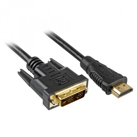 Sharkoon 4044951015221 cavo e adattatore video 3 m HDMI DVI-D Nero (4044951015221)