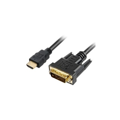 Sharkoon 1m, HDMI/DVI-D Nero (4044951017331)