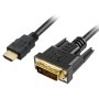 Sharkoon 1m, HDMI/DVI-D Nero (4044951017331)