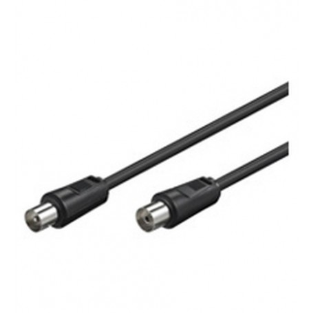 Goobay Coaxial cable, 10m cavo coassiale Nero (11564)
