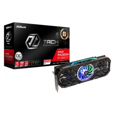 Asrock RX6800XT TCX 16GO AMD Radeon RX 6800 XT 16 GB GDDR6 (90-GA27ZZ-00UANF)
