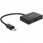 DeLOCK 87665 cavo e adattatore video 0,3 m DisplayPort 2 x DisplayPort Nero (87665)