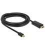 DeLOCK 83699 cavo e adattatore video 2 m Mini DisplayPort HDMI Nero (83699)
