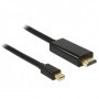DeLOCK 83699 cavo e adattatore video 2 m Mini DisplayPort HDMI Nero (83699)