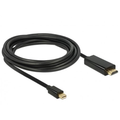 DeLOCK 83698 cavo e adattatore video 1 m Mini DisplayPort HDMI Nero (83698)