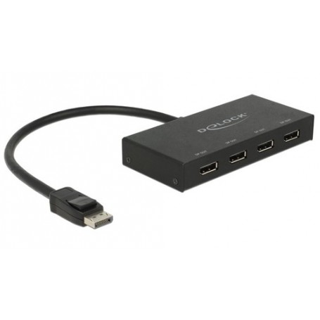 DeLOCK 87694 ripartitore video DisplayPort 4x DisplayPort (87694)