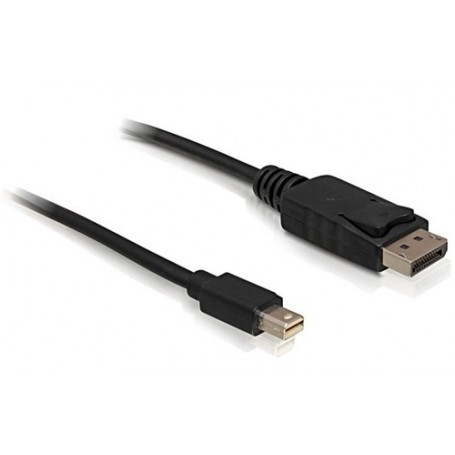DeLOCK mini DP/DP 1.2 2 m Mini DisplayPort DisplayPort Nero (82438)
