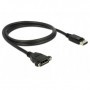 DeLOCK 1m M-F DisplayPort Nero (85114)
