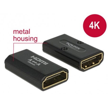 DeLOCK HDMI/HDMI Nero (65659)