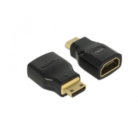 DeLOCK 65665 cavo e adattatore video Mini-HDMI HDMI Nero (65665)