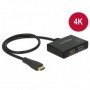 DeLOCK 87700 ripartitore video HDMI 2x HDMI (87700)