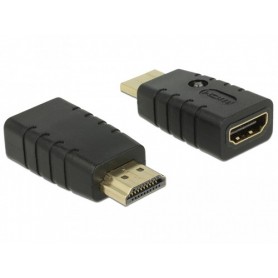 DeLOCK 63320 adattatore per inversione del genere dei cavi 1 x HDMI-A 19 pin Nero (63320)