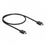 DeLOCK 85383 cavo HDMI 0,5 m HDMI tipo A (Standard) Nero (85383)