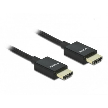 DeLOCK 85385 cavo HDMI 2 m HDMI tipo A (Standard) Nero (85385)